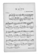 download the accordion score Maïté (Tango) in PDF format