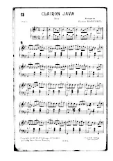 download the accordion score Clairon Java in PDF format