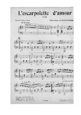 scarica la spartito per fisarmonica L'escarpolette d'amour (Valse) in formato PDF