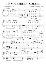 scarica la spartito per fisarmonica Le sourire du soleil (Tango Chanté) in formato PDF