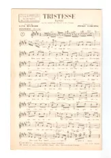télécharger la partition d'accordéon Tristesse (Sur les motifs de l'étude de Frédéric Chopin) (Tango Chanté) au format PDF