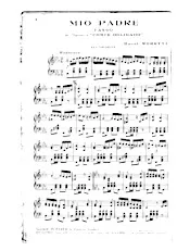 descargar la partitura para acordeón Mio Padre (De l'opérette : Comte Obligado) (Tango) en formato PDF