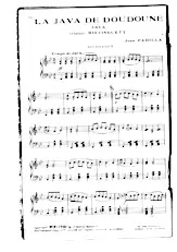 télécharger la partition d'accordéon La java de doudoune (Chant : Mistinguett) au format PDF