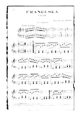 scarica la spartito per fisarmonica Francesca (Valse) in formato PDF