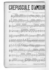télécharger la partition d'accordéon Crépuscule d'amour (Valse) au format PDF