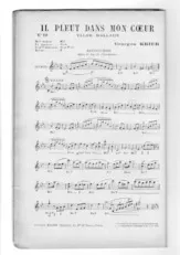 download the accordion score Il pleut dans mon cœur (Valse Ballade) in PDF format