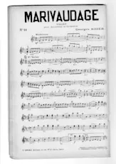 télécharger la partition d'accordéon Marivaudage (Valse) au format PDF