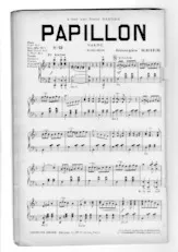 télécharger la partition d'accordéon Papillon (Valse) au format PDF
