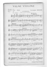 télécharger la partition d'accordéon Valse Violine au format PDF