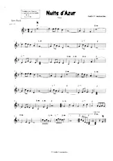 descargar la partitura para acordeón Nuits d'Azur (Nice) (Slow Rock) en formato PDF