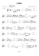 scarica la spartito per fisarmonica Lydia (Valse Lente) in formato PDF