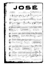 scarica la spartito per fisarmonica José (Java Chantée) in formato PDF