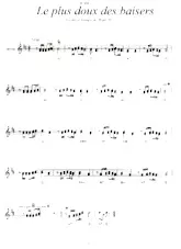 télécharger la partition d'accordéon Le plus doux des baisers (Tango) au format PDF