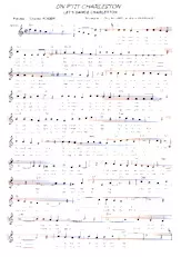 télécharger la partition d'accordéon Un p'tit charleston (Let's dance charleston) au format PDF