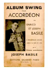 download the accordion score Album Swing pour accordéon par Enrico et Joseph Basile (5 Nouveaux Solos) in PDF format
