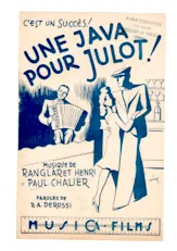 télécharger la partition d'accordéon Une java pour Julot (Orchestration) au format PDF