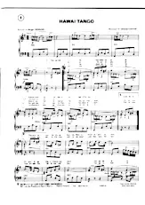 descargar la partitura para acordeón Hawaï Tango en formato PDF