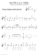 descargar la partitura para acordeón Ma pipe et mon tabac (Calypso) en formato PDF