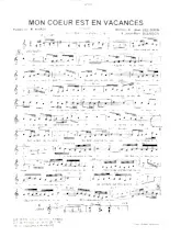 download the accordion score Mon cœur est en vacances (Tango) in PDF format