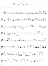 descargar la partitura para acordeón Le petit carrosse (Fox Trot) en formato PDF