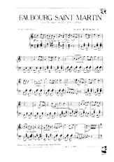 télécharger la partition d'accordéon Faubourg Saint Martin (1er Accordéon) (Marche) au format PDF