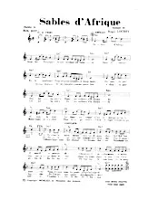 download the accordion score Sables d'Afrique (Twist) in PDF format