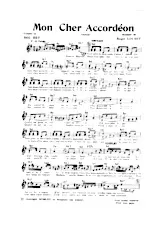 télécharger la partition d'accordéon Mon cher accordéon (Tango Chanté) au format PDF