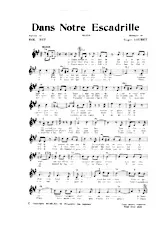 descargar la partitura para acordeón Dans notre escadrille (Baïon) en formato PDF