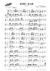 download the accordion score Kiss Kiss in PDF format