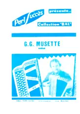 télécharger la partition d'accordéon G G Musette (Valse) au format PDF
