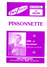 télécharger la partition d'accordéon Pinsonnette (Valse) au format PDF