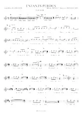 descargar la partitura para acordeón Enfants perdus (Slow Rock) en formato PDF