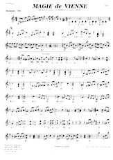 descargar la partitura para acordeón Magie de Vienne en formato PDF