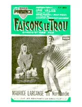 download the accordion score Faisons le trou (Valse) in PDF format