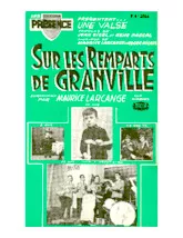 télécharger la partition d'accordéon Sur les remparts de Granville (Valse) au format PDF