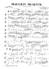 descargar la partitura para acordeón Maugein musette (Valse Musette) en formato PDF