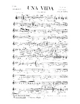 download the accordion score Una Vida (Paso Doble) in PDF format