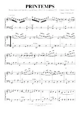 descargar la partitura para acordeón Printemps (Valse) en formato PDF