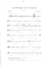 descargar la partitura para acordeón La femme aux bijoux (Valse Chantée) en formato PDF