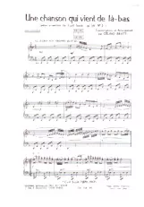 descargar la partitura para acordeón Une chanson qui vient de là bas (Pièce Orientale op 54 n°2) (Arrangement Célino Bratti)  en formato PDF