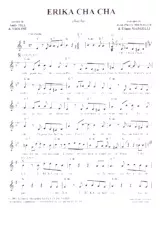 download the accordion score Erika cha cha in PDF format