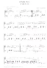 descargar la partitura para acordeón Etude in C (Etude en Do) (Valse) en formato PDF