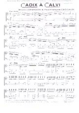 download the accordion score Cadix à Calvi (Paso Doble) in PDF format