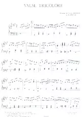 descargar la partitura para acordeón Valse Tricolore en formato PDF