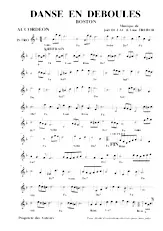 télécharger la partition d'accordéon Danse en déboulés (Boston) au format PDF