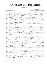 download the accordion score La marche Picarde in PDF format