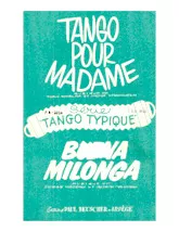 télécharger la partition d'accordéon Buena Milonga (Orchestration) (Tango) au format PDF