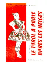 télécharger la partition d'accordéon Le Tyrol à Paris (Valse Tyrolienne) au format PDF