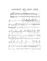 télécharger la partition d'accordéon Goodbye my lady love au format PDF