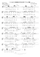 scarica la spartito per fisarmonica L'accordéon est un ami (Boléro Chanté) in formato PDF